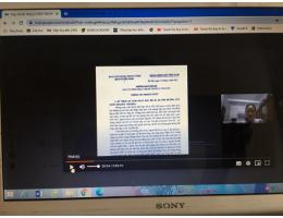 Khoa Chính trị - Luật tổ chức sinh hoạt Chi bộ tháng 6